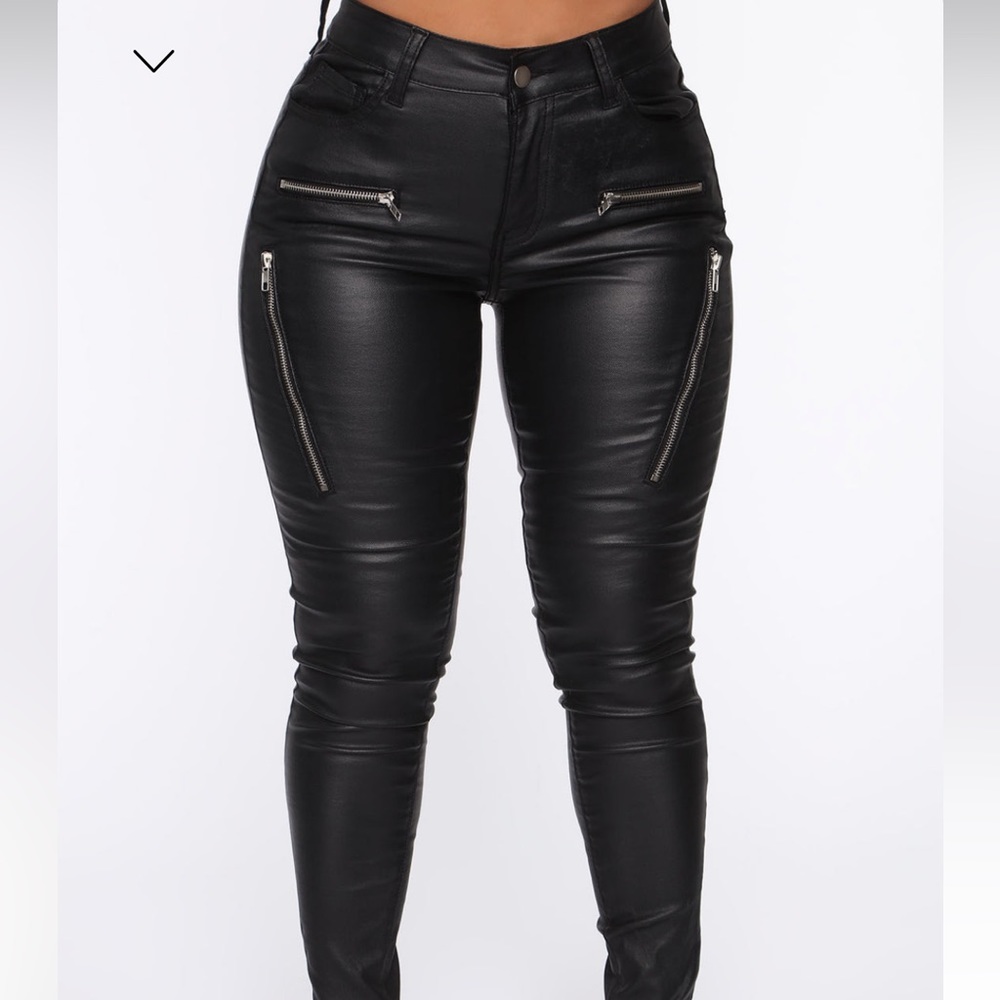 Faux leather pants - Picture 6 of 6